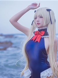 Nisa Nisa NO.123 Blue Mary Rose Swimsuit(13)
